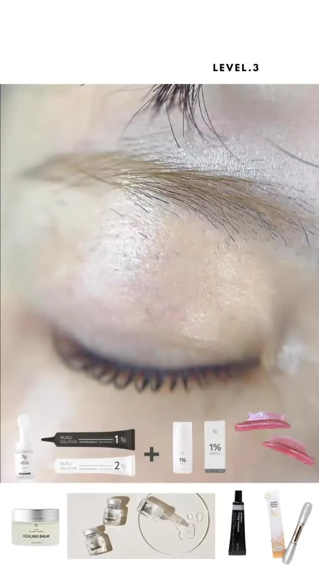 menu𓊆 NUNU lashlift Level.3𓊇